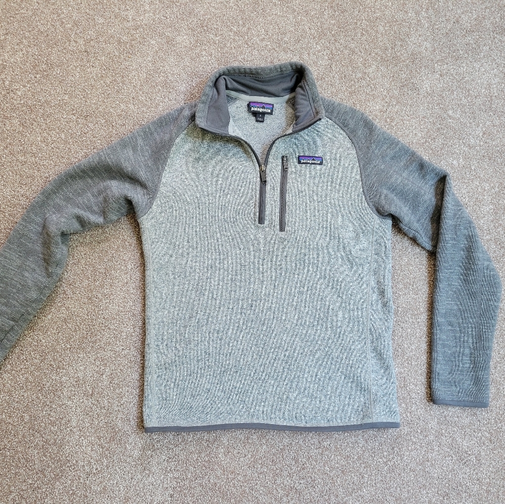 Patagonia Better Sweater Quarter Zip Pullover Jacket